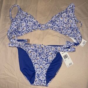 NWT Raisins Floral Bikini Bathing Suit Set